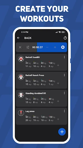 Gym workout - Fitness apps screenshot 3