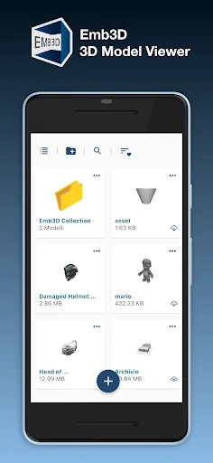 Emb3D 3D Model Viewer screenshot 3