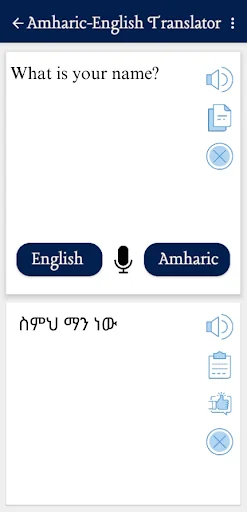 English To Amharic Translator