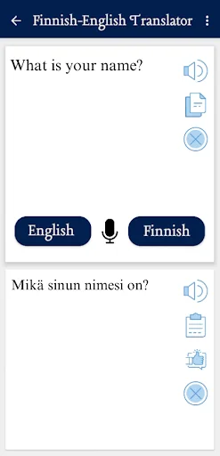 Finnish English