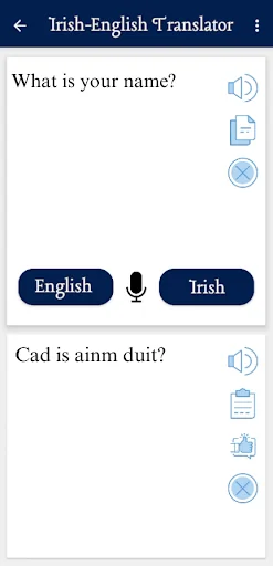 Irish To English