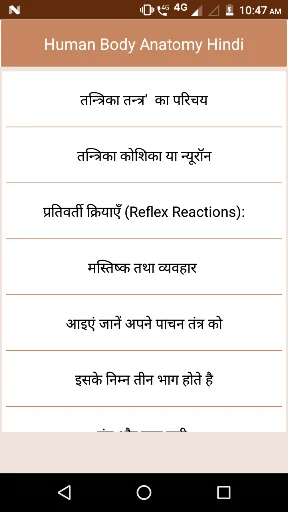 Human body anatomy tips hindi