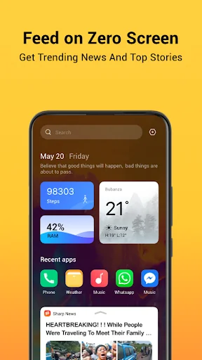 HiOS Launcher - Fast screenshot 1