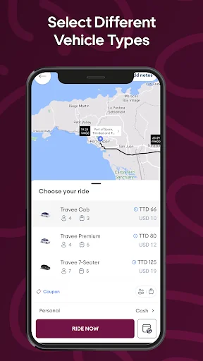 Travee - Request a Ride screenshot 4
