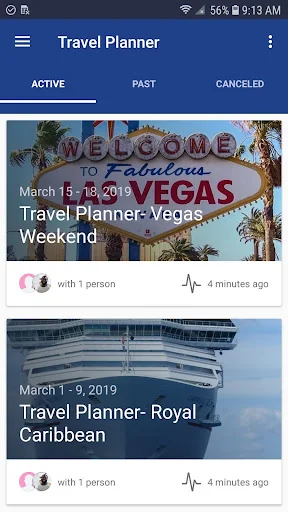 My Travel Planner App