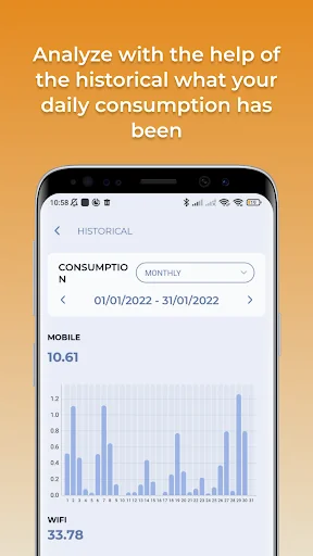 Mobile Data Consumption screenshot 2