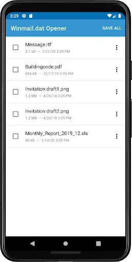 Winmail.dat Opener screenshot 2