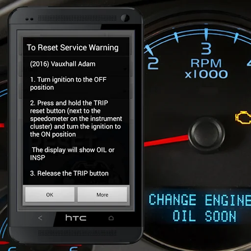 Vehicle Service Reset Oil screenshot 3