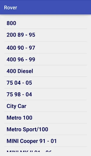 Tyre Pressure & Tire Sizes screenshot 2