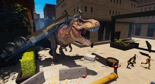 T-rex Simulator Dinosaur Games