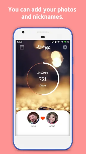 Lovegg - Love Calendar screenshot 1