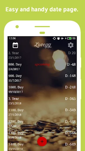 Lovegg - Love Calendar screenshot 2