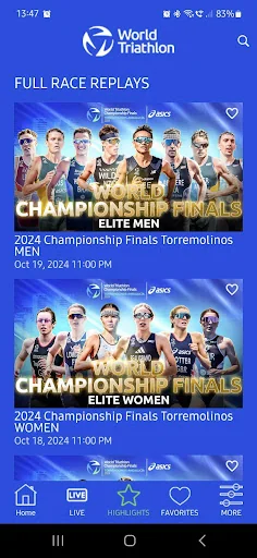 TriathlonLive screenshot 3