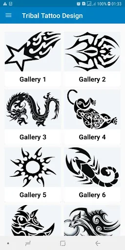 Simple Tribal Tattoo Design