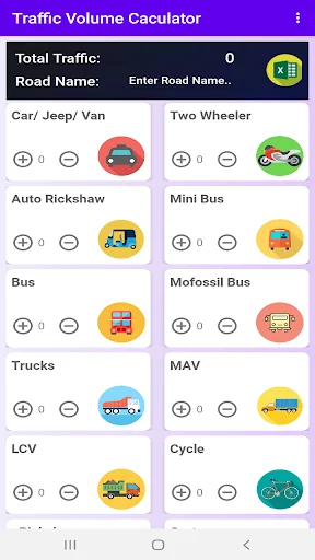 Traffic Volume Count Survey Ap