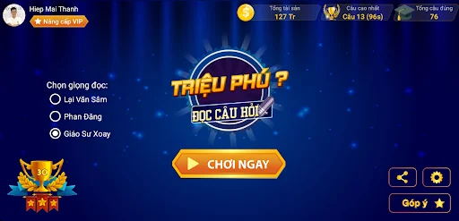 Đi Tìm Triệu Phú - Đọc Câu Hỏi