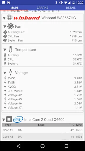 Remote System Monitor screenshot 1
