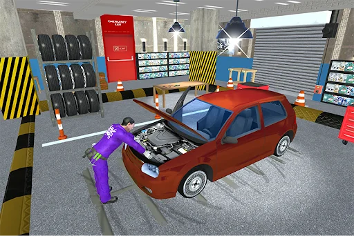Car Mechanic Robot Workshop screenshot 1