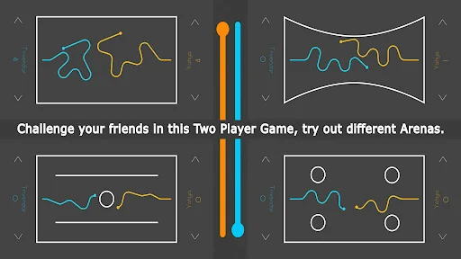 Double Line : two player games screenshot 4