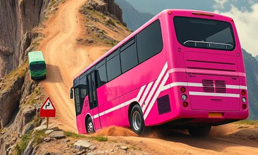 Coach Bus Driving Game