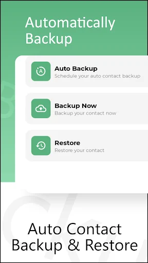Auto Contact Backup & Restore screenshot 4