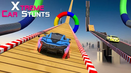 Car Stunt Ramps Challenge