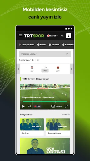 TRT Spor – Canlı Maç ve Haber screenshot 2