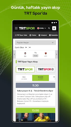 TRT Spor – Canlı Maç ve Haber screenshot 4