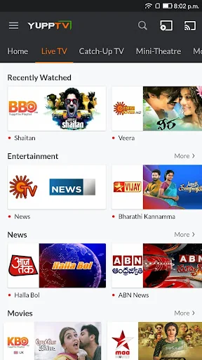 YuppTV LiveTV, IPL 2026 Live screenshot 2