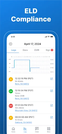 TruckX - Electronic Logbook screenshot 4