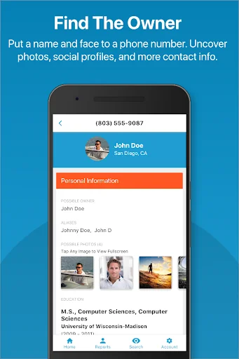 Reverse Phone Lookup Caller ID screenshot 1