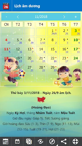 Âm Lịch - Lịch Vạn Niên - Tử v