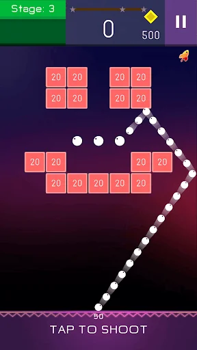 Bricks Breaker Plus screenshot 1