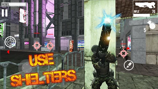 Cyber Force Strike: ShootGames screenshot 1