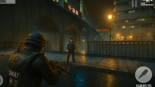 SWAT Dragons City Shooter Game screenshot 3