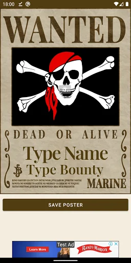 Wanted Poster Anime screenshot 1