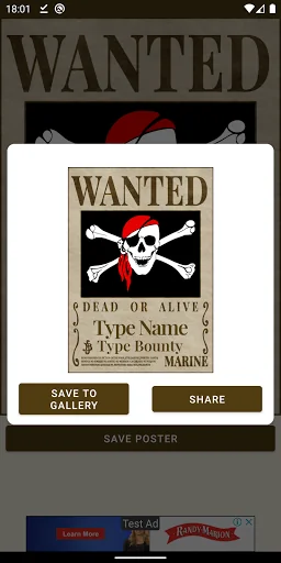 Wanted Poster Anime screenshot 2