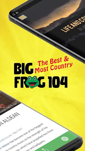 BIG FROG 104 (WFRG) screenshot 2