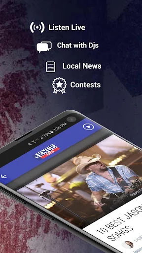 101.5 KNUE Country Radio screenshot 1