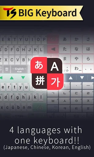 TS Big Keyboard [4Languages]