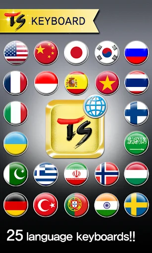 TS Keyboard [25 Languages] screenshot 1