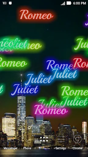 My Neon Name Live Wallpaper