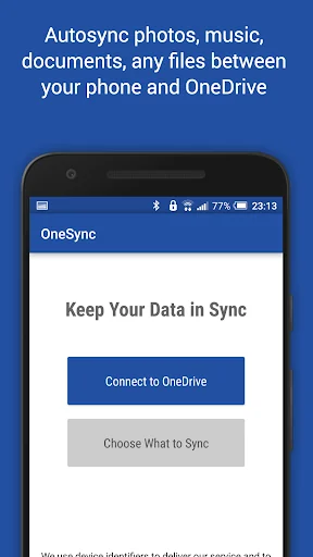 OneSync: Autosync for OneDrive screenshot 1
