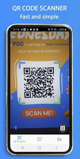 QR Code Scanner and Generator screenshot 1