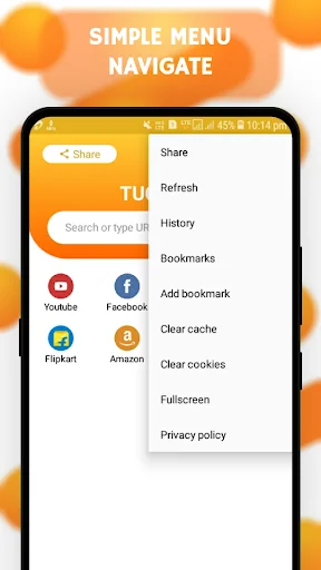 Mini Browser: Indian Fast & Se screenshot 2