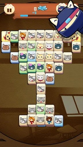 Hungry Cat Mahjong screenshot 3
