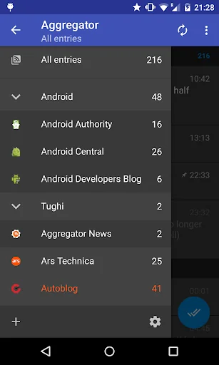 Aggregator | RSS News Reader screenshot 2