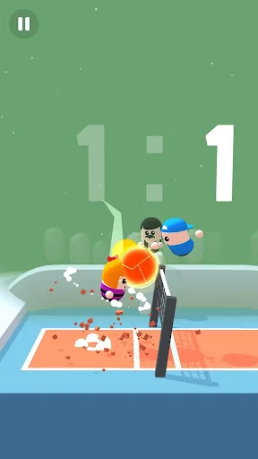 Volley Beans Fun Sports Battle screenshot 4