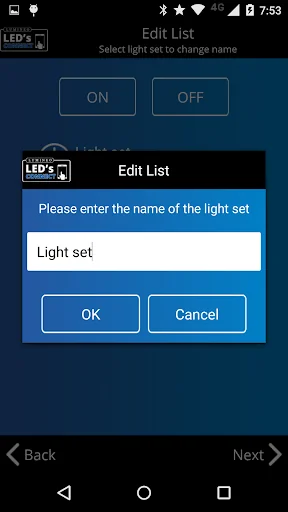 Lumineo LED’s Connect lights screenshot 2