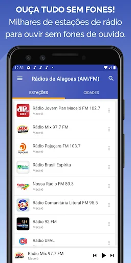 Rádios de Alagoas (AM/FM)